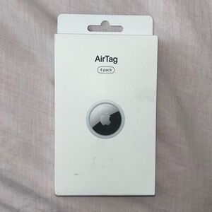 Apple AirTags 4 Pack Bundle **NEVER USED NEVER OPENED***